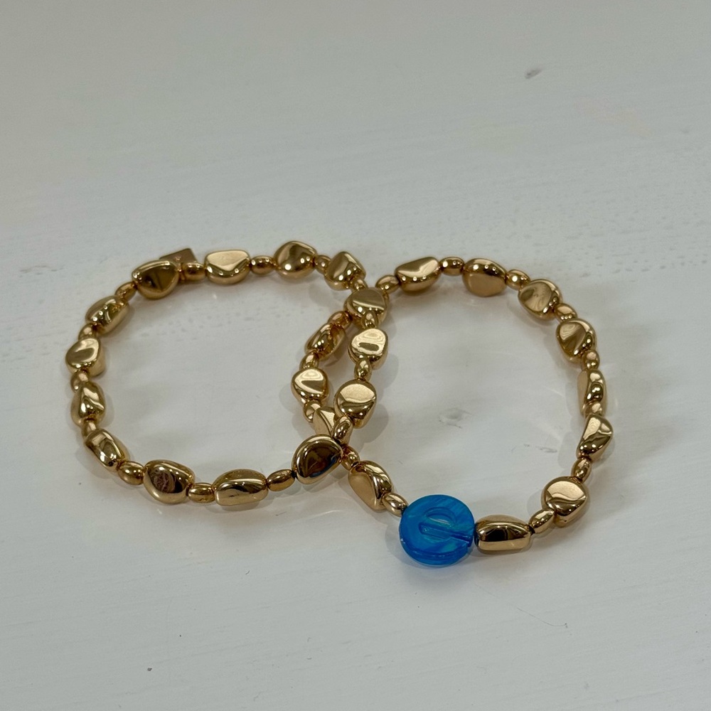 2 Gold Bracelets